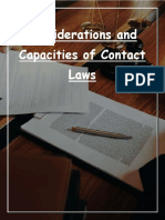 Module 4 Considerations and Capacities of Contact Laws