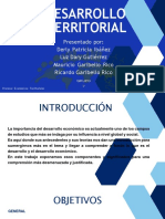 Desarrollo Territorial Grupo 7 Proyección