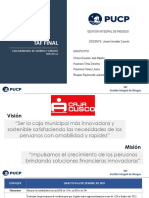 Taf Final: Gestión Integral de Riesgos DOCENTE: Javier Ísmodes Cascón