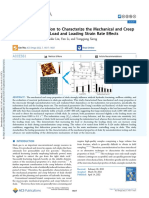 Using Nanoindentation To Characterize The Mechanical and Creep Properties of Shale: Load and Loading Strain Rate E Ffects