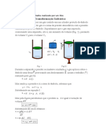 Trabalho de Um Gás