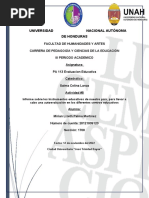 Informe Sobre La Autoevaluacion en Centros Educativos.