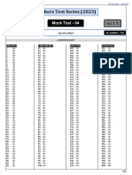 Mock Test - 04 - Soluions