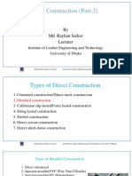 Shoe Construction (Part-2) : by Md. Rayhan Sarker Lecturer