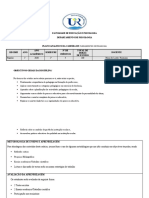 Plano de Fundamentos de Pedagogia