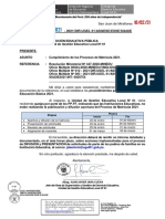 Om 0021 Cumplimiento de Proceso Matricula 2021