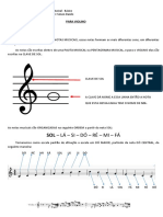 Escala e Intervalo Teoria Musical (Violino) para Crianças