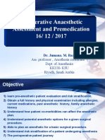 1-Anesthetic Assesment & Premedication