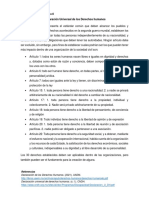 Declaración Universal de Los Derechos Humanos