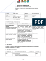 Sesión de Aprendizaje La Adición y Sus Propiedades en N.: I. Datos Generales