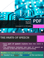 Parts of Speech