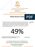 Modulo 4. Procesos de Evalución y Metaevaluación