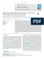 Effectiveness of Levilactobacillus Brevis Fermentation On Ant - 2022 - Applied F