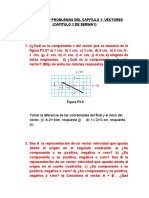 Preguntas Y Problemas Del Capitulo 1: Vectores (Capitulo 3 de Serway)