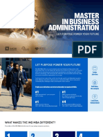 IMD MBA Brochure