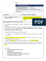 Capacidad 2. Producto Académico Integrador: Material Informativo