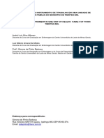 Acolhimento Como Instrumento de Trabalho em Uma Unidade de Saúde Da Família Do Município de Timóteo-Mg