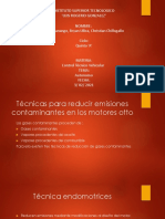 Técnicas de Reducción de Emisiones Contaminantes en Motores Otto