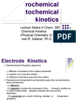 Lecture Notes in Chem. 260 Chemical Kinetics (Physical Chemistry II) Joel R. Salazar, PH.D