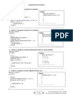 Looping Programs