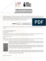 Sistema Educativo Nacional: Certificado de Educación Secundaria