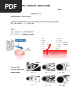 Heat Transfer Laboratories: F Nu GR F Nu