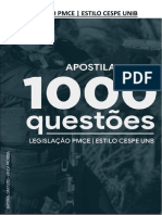 Apostila 1000 Questões Legislação PMCE