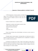 Equipamentos e Sistemas Aplicados À Actividade Comercial