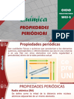 Semana 4 (PROPIEDADES PERIÓDICAS)