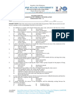 Examination On Fundamentals of Criminal Investigation (Enhancement Class - 1)