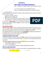 Discrete Probability Distribution