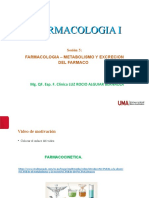 Metabolismo y Excrecion Del Farmaco