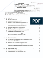 Roll No.. Examination-May-June 2022 /7/os/22: B.Tech. Vill Sem: Computer Science & Engineering Internet of Things