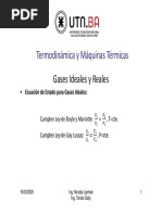 3.gases Ideales, Reales y Mezcla de Gases Ideales