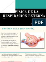 Biofísica de La Respiración Externa