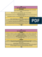 Matriz EFI, EFE Y FODA CRUZADO