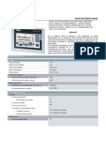 Hoja de Datos 6AV2124-0GC01-0AX0: Nombre Del Producto Display