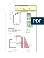 Caculo Muro de Contencion
