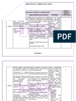 Plan Semestral Quinto Basico Lenguaje y Comunicacion Semestre I