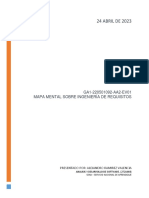 Mapa Mental Sobre Ingeniería de Requisitos - GA1 - 220501092 - AA2 - EV01