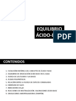 Equilibrio Ácido-Base