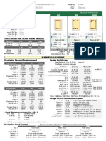 Material Properties:: Design of Concrete Beam