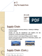 Understanding The Supplychain: Ipe 4105 Supply Chain Management