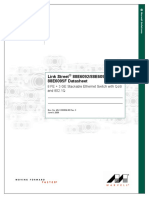 Link Street 88E6092/88E6095/ 88E6095F Datasheet: 8 Fe + 3 Ge Stackable Ethernet Switch With Qos and 802.1Q