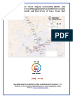 PuneMetro - ESIA - ESMP May 2022