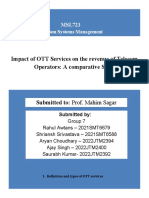 Impact of OTT Services On The Revenue of Telecom Operators: A Comparative Study