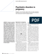 Psychiatric Disorders in Pregnancy