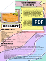 Krokiety: Traditional Central Europe Recipes