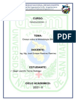 Ensayo Metodología Bim