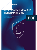 Information Security Benchmark 2019: A Balanced View On The Information Security Landscape